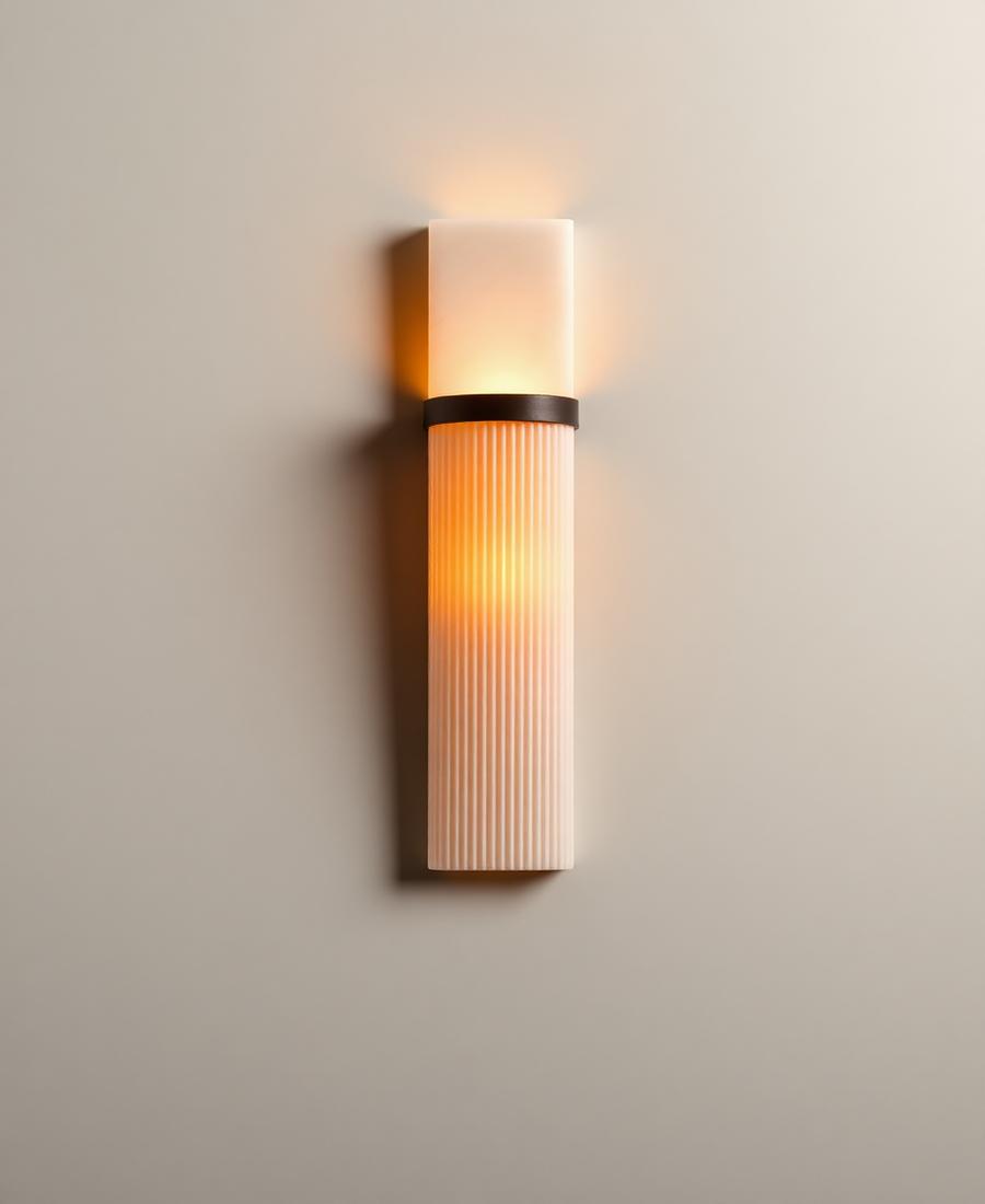 Terra Fluted Sconce